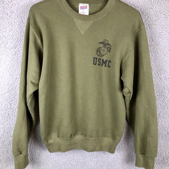 Soffe Sweats Other - Vintage 90s United States Marine Corps Crewneck Sweatshirt Small Made In USA